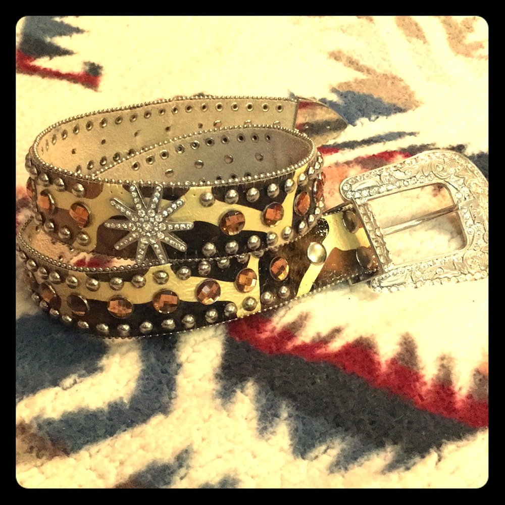 Blazin Roxx Western Women’s Belt Genuine Leather